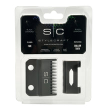 Load image into Gallery viewer, StyleCraft Clipper Blade Set - DLC Fixed Fade Blade with Shallow Tooth Cutter