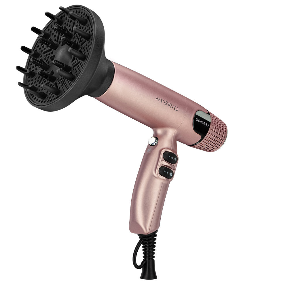 Gamma+ Hybrid Hairdryer - Rose Gold
