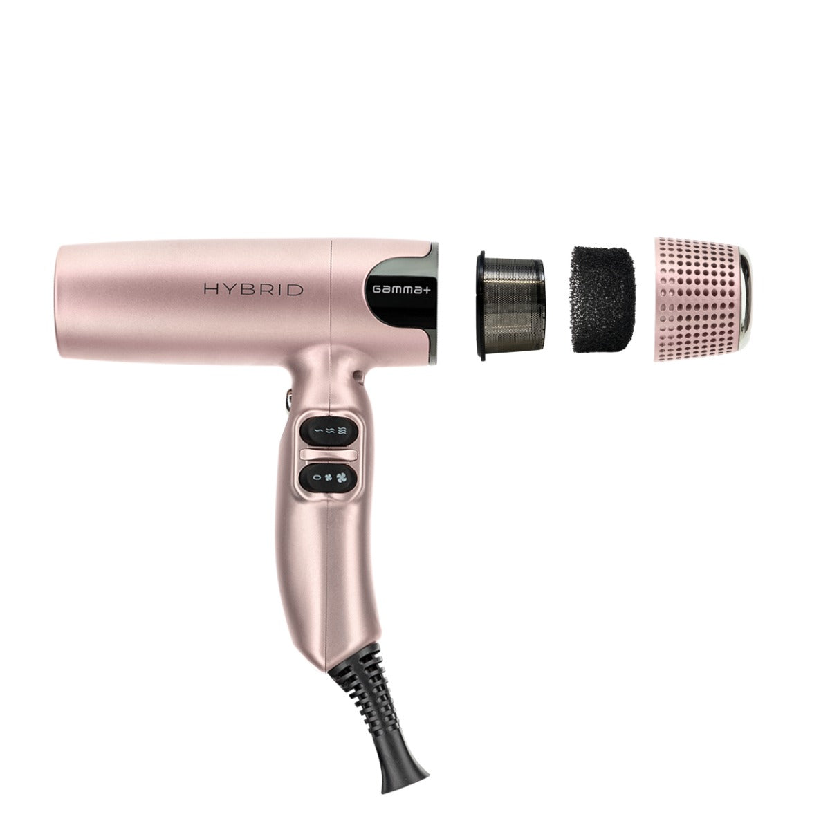 Gamma+ Hybrid Hairdryer - Rose Gold