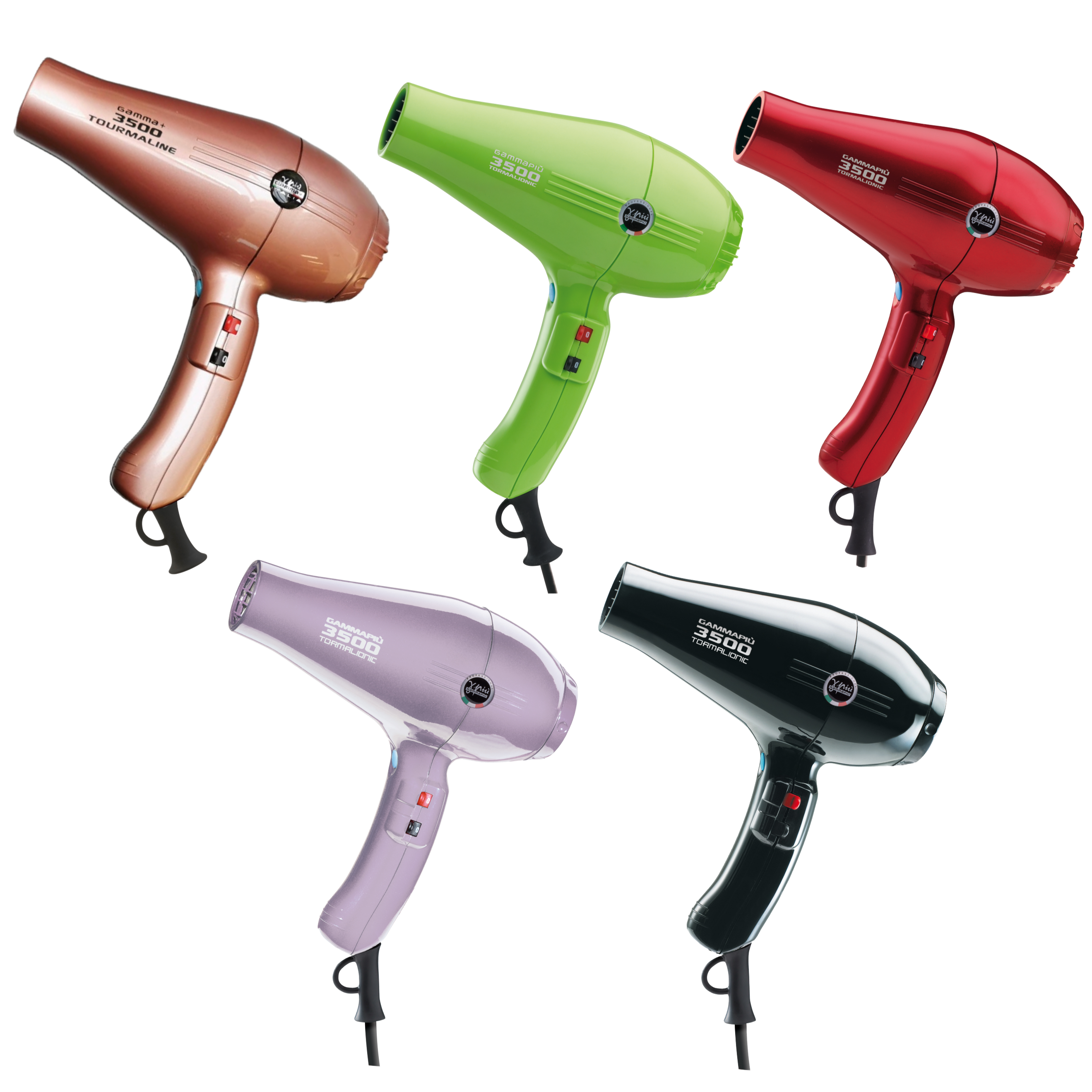 Gamma+ 3500 Tormalionic Hairdryer - Available in 5 Colours – Gamma