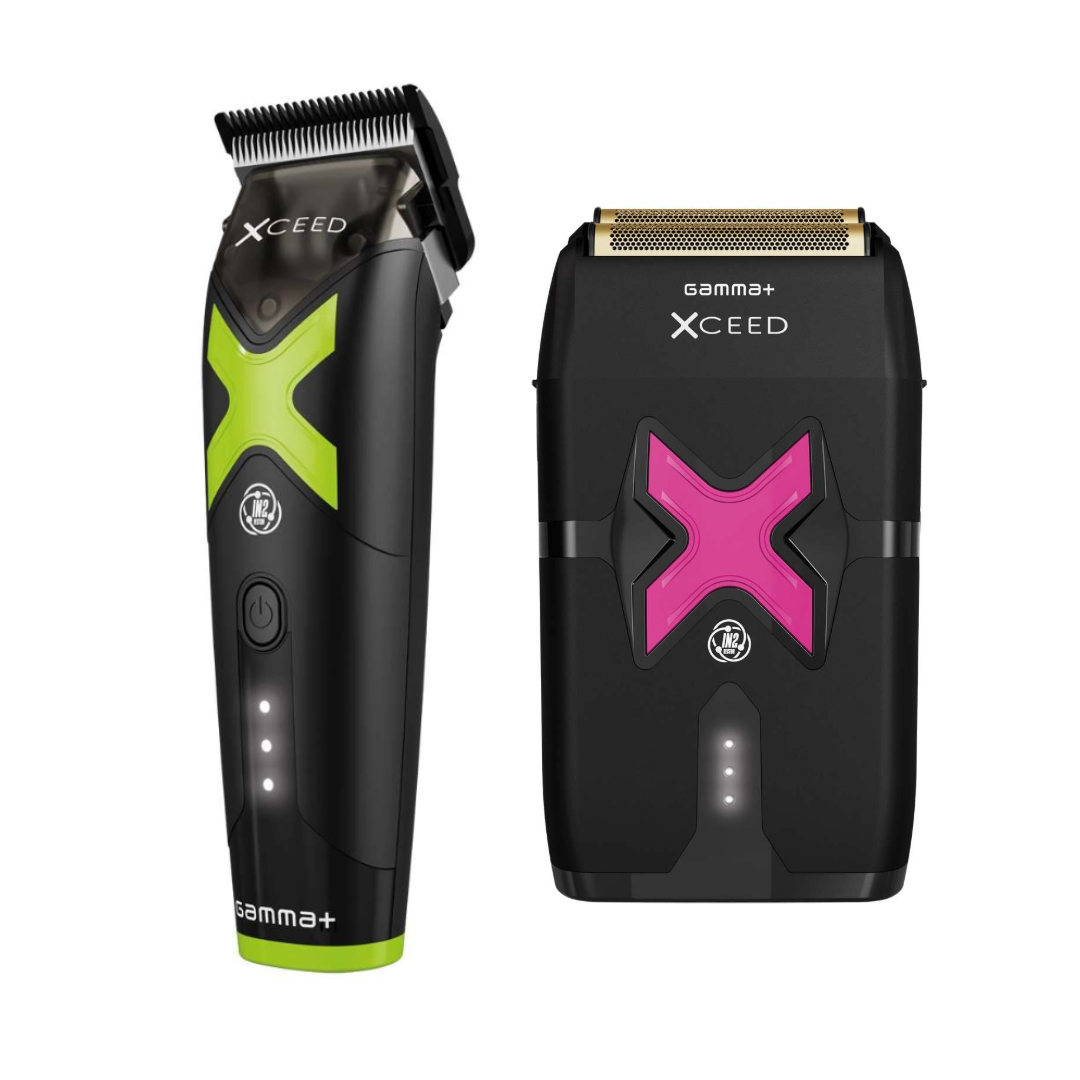 Gamma+ XCEED Clipper & Shaver Combo