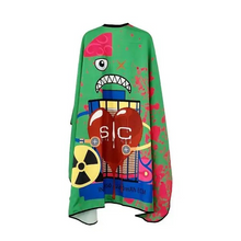 Load image into Gallery viewer, StyleCraft Waterproof Barber/Stylist Cape - Radioactive Green