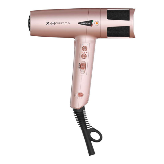 Gamma+ X-Horizon Hairdryer - Available in Matte Black or Rose Gold