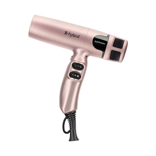 Gamma+ X-Hybrid Hairdryer - Available in Black or Rose Gold