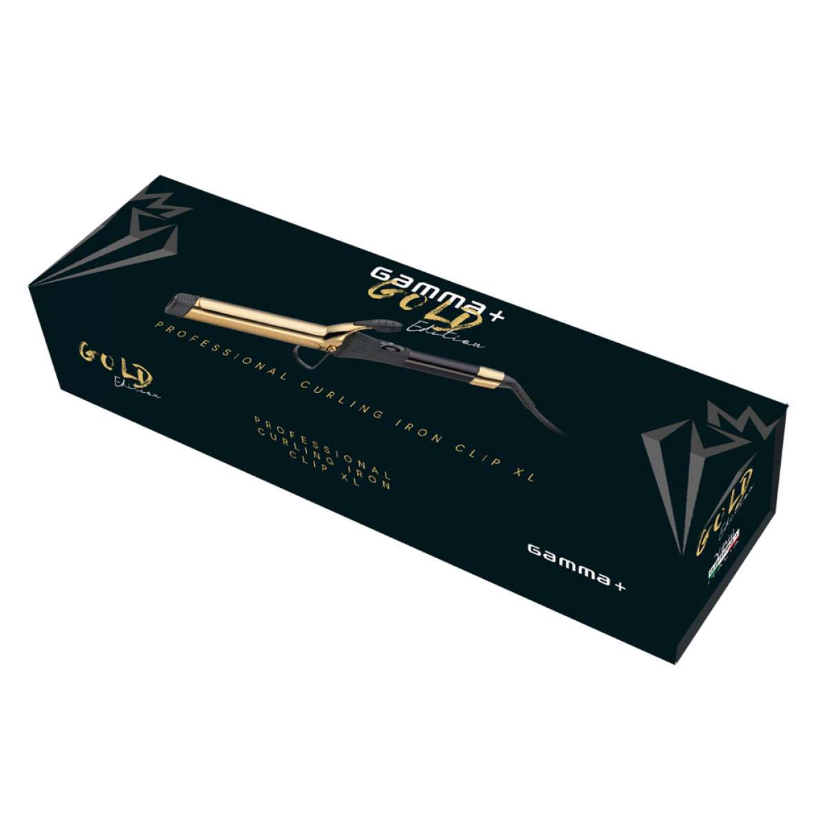 Gamma+ Iron Clip XL 32mm Curling Iron - Gold – Gamma Plus UK