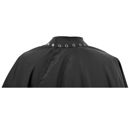 Gamma+ Black Cutting Cape with Silicone Collar