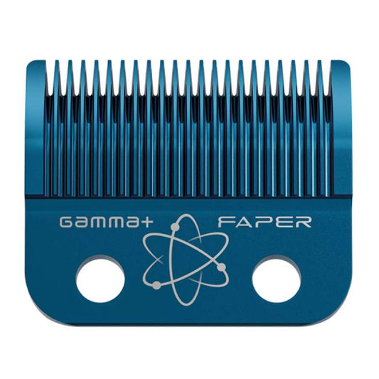NEW Gamma+ Faper Blue Titanium Fixed Blade for Clipper