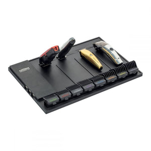 Gamma+ Magnetic Charging Mat/Station Organiser for Barber Tools