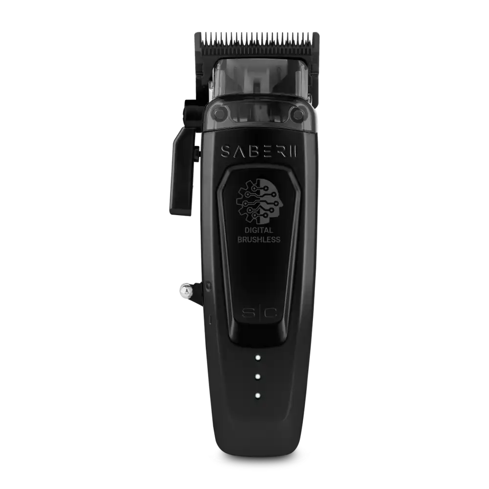 NEW StyleCraft Saber 2.0 Digital Brushless Motor Clipper - Black