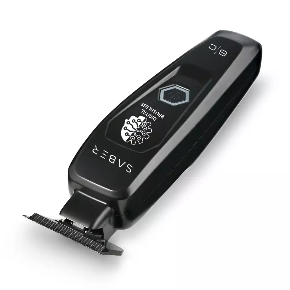 StyleCraft Saber Digital Brushless Motor Metal Trimmer - Black