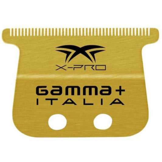 Gamma+ X-Pro Wide Gold Titanium Fixed Blade for Trimmer