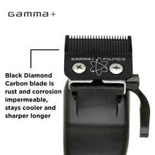 Load image into Gallery viewer, Gamma+ Faper DLC Black Diamond Fixed Blade for Clipper
