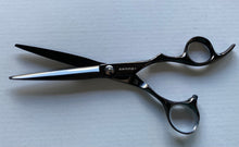 Load image into Gallery viewer, Gamma+ Premium Line Black Titanium 7&quot; Hairdressing Scissors
