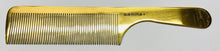 Load image into Gallery viewer, Gamma+ Metal Handle Rake Comb - Gold
