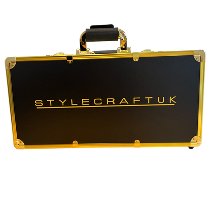 StyleCraft Multi-Functional Hard Body Metal Case for Barbers and Hairdressers