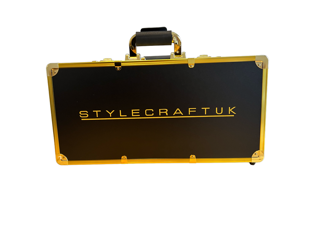 StyleCraft Multi-Functional Hard Body Metal Case for Barbers and Hairdressers