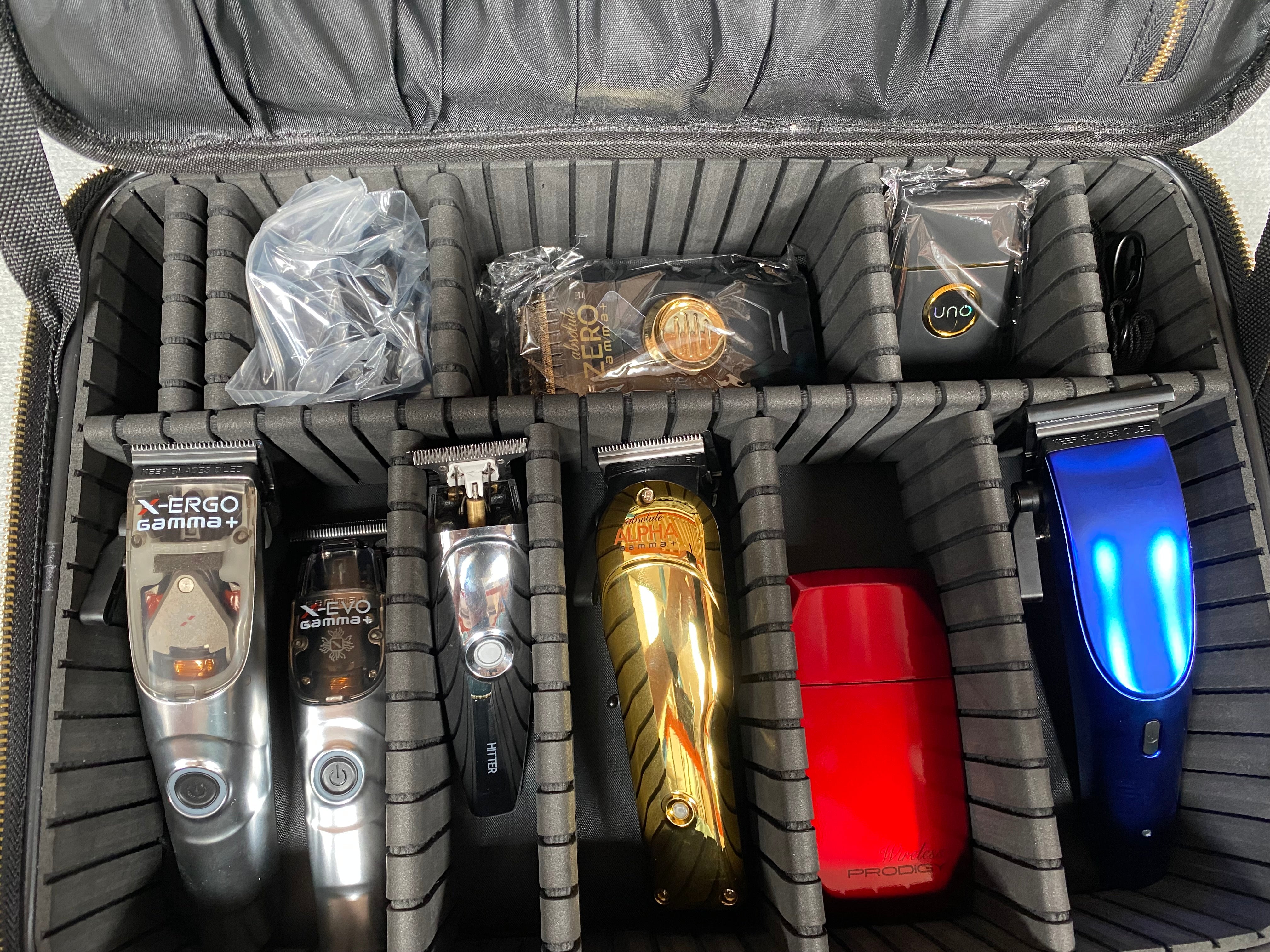 Gamma+ Multi-Functional PU Leather Case for Barbers and