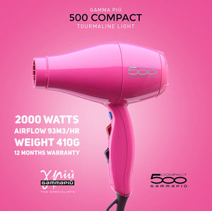 Gamma+ 500 Ultra Light Compact - Black or Pink