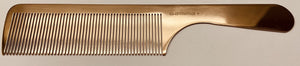 Gamma+ Metal Handle Rake Comb - Rose Gold
