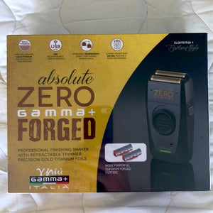 Gamma+ Absolute Zero Foil Shaver with Forged & Crunchy Cutters