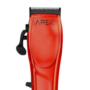 SC StyleCraft Apex Professional Motor Modular Metal Hair Clipper - RED