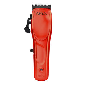 SC StyleCraft Apex Professional Motor Modular Metal Hair Clipper - RED