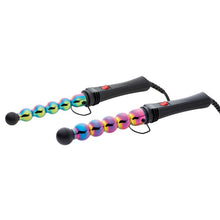 Load image into Gallery viewer, Gamma+ Rainbow Bubble Curling Wand - Available in 25mm or 33mm
