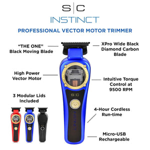 SC Stylecraft Instinct Vector Motor Trimmer with Intuitive Torque Control