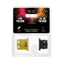 Load image into Gallery viewer, StyleCraft Trimmer Blade Set - Gold X-Pro PRECISION Blade with THE ONE Deep Tooth Cutter
