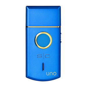 SC Stylecraft Uno Single Foil Shaver USB Rechargeable Travel Size Blue