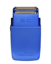Load image into Gallery viewer, SC Stylecraft Wireless Prodigy Foil Shaver Metallic Matt Blue
